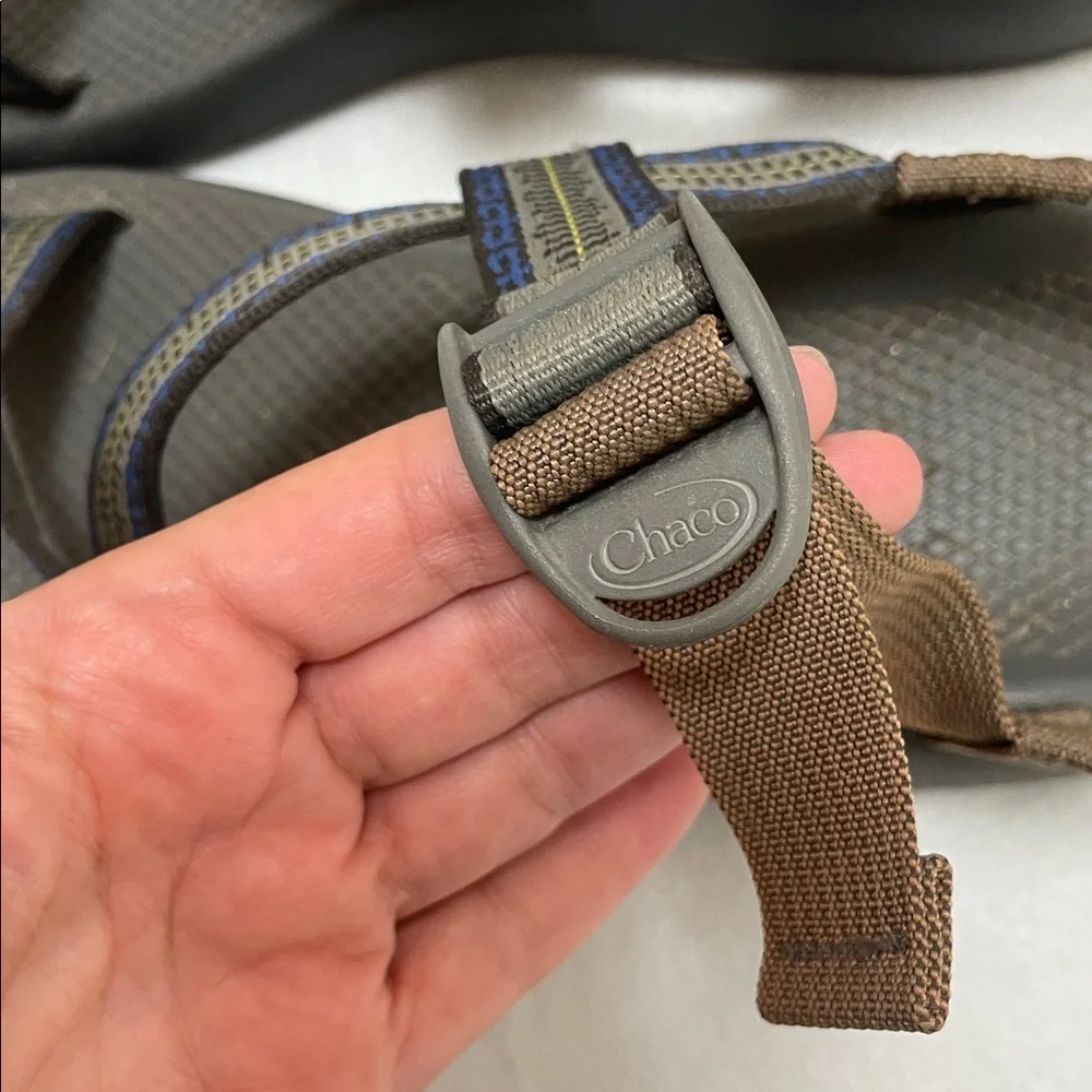 Chaco Z/1 Vibram Marine Caesar Blue Strappy Sandals